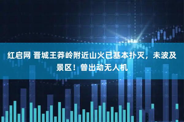 红启网 晋城王莽岭附近山火已基本扑灭，未波及景区！曾出动无人机